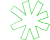 Asterisk, Green Clip Art