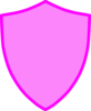 Pink Shield Clip Art
