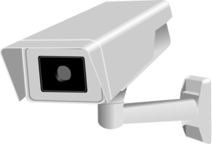 Surveillance Camera  Clip Art