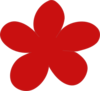 Red Flower Clip Art