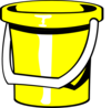 Yellow Bucket Clip Art