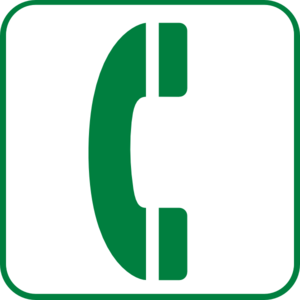 Telephone Green Clip Art