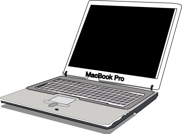 apple laptop clipart - photo #24