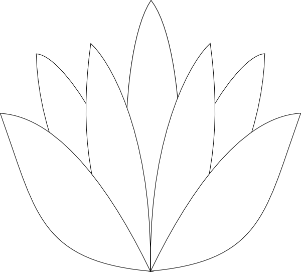 clip art lotus leaf - photo #47