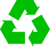 Green Recycle Symbol Clip Art