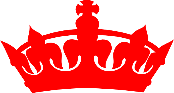 red crown clipart - photo #1