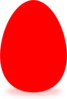Red Egg Clip Art