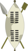 Zulu Shield Clip Art