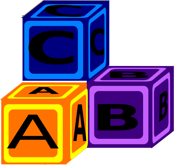 free clipart of abc blocks - photo #15