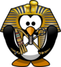 Egyptian Penguin Clip Art