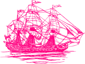 Raspberry Ship2 Clip Art