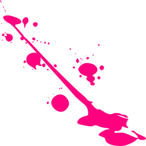 Paint Pink Splatter Clip Art
