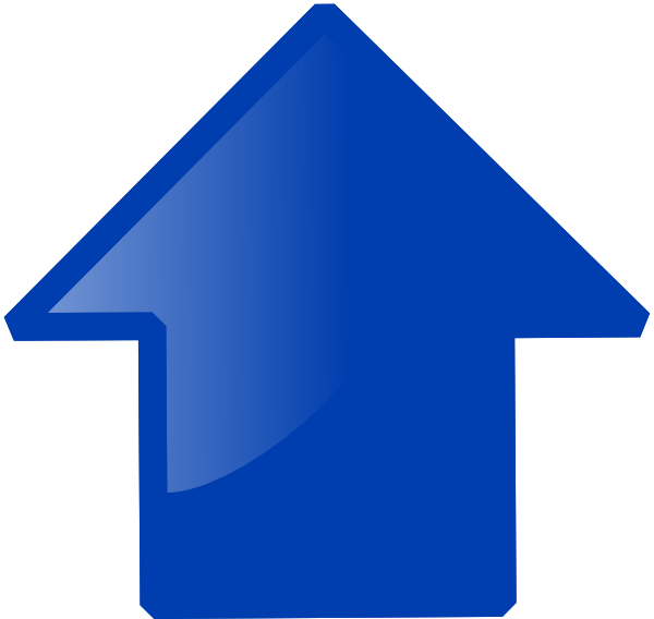 clipart blue arrow - photo #8