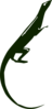 Green Lizard Clip Art