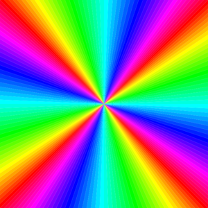 Rainbow Color Square Clip Art