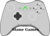 Stone Games Controller Clip Art