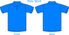 Kaos Biru Clip Art