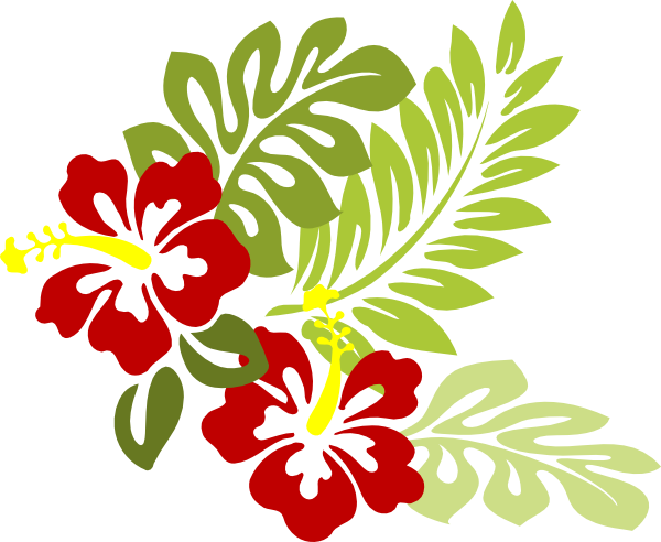 free clip art hibiscus border - photo #49