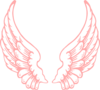 Pink Wings Clip Art