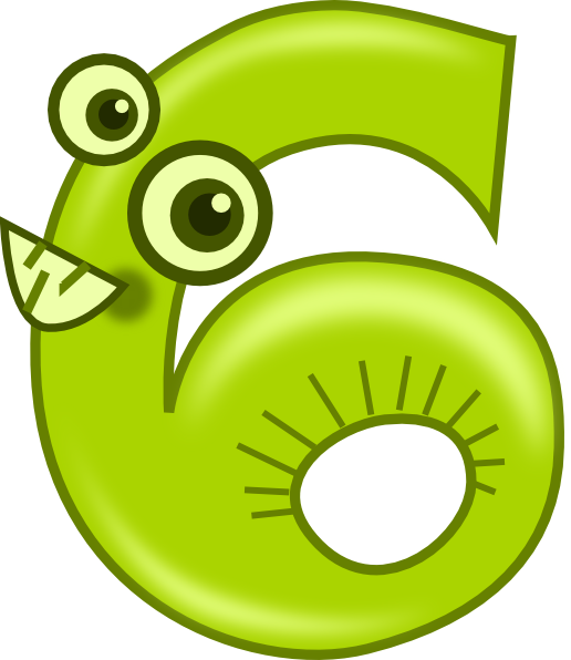 free cartoon numbers clipart - photo #7