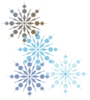 Snowflakes 2 Clip Art