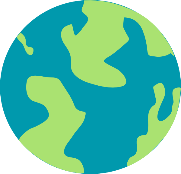 clipart green globe - photo #49