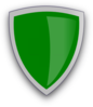 Green Magic Shield Clip Art