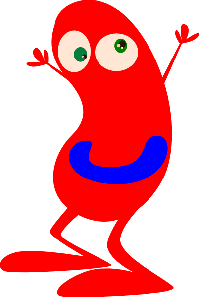 Red Bean Clip Art at Clker.com - vector clip art online, royalty free