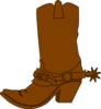 Cowboy Boot Clip Art