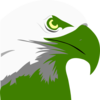 Green Eagle Clip Art