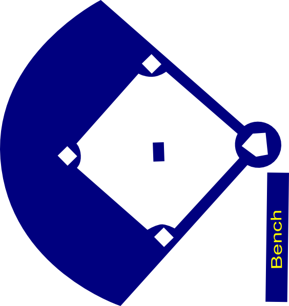 clip art softball diamond - photo #6