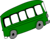 Green Bus Clip Art
