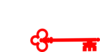 Egrkey Red Key Solid Clip Art