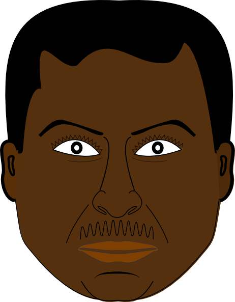 clipart man face - photo #13