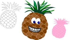 Pineapple Variations  Clip Art