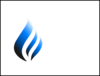 Blue Logo Flame Clip Art