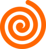 Logotipo Viciouslife Laranja Clip Art