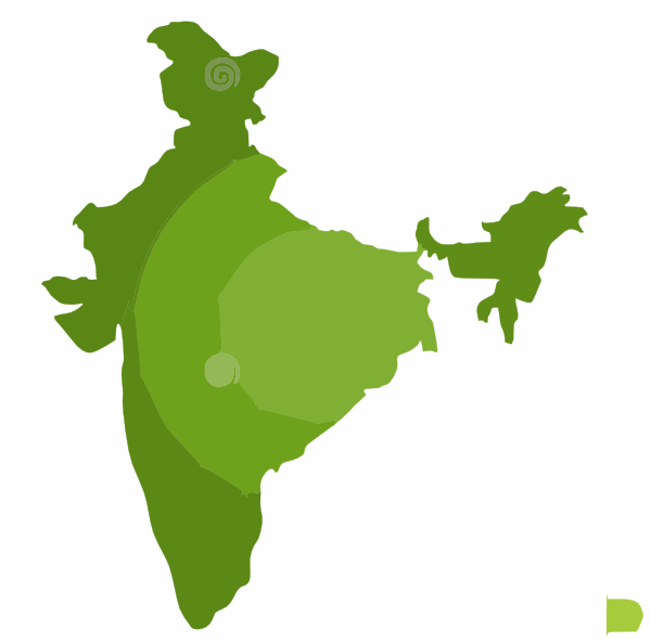 clipart map of india - photo #10