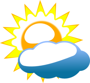 クリップアート 太陽 雲 天気 お天気 太陽と雲 フリーイラスト素材画像まとめ Naver まとめ