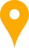 Orange Pin Clip Art
