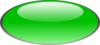 Green Oval Button Clip Art