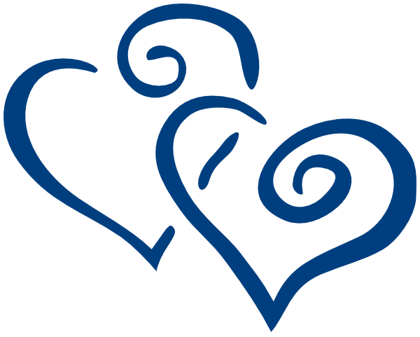 blue heart clip art free - photo #44