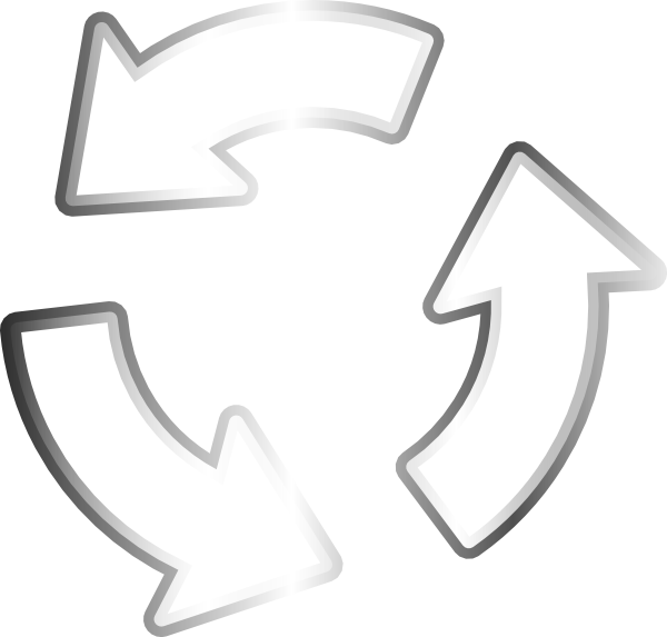 free clip art recycle arrows - photo #42