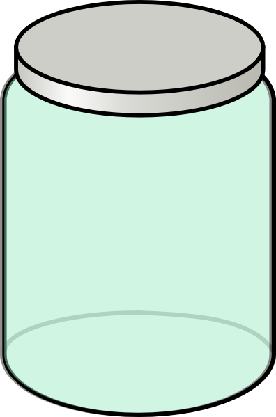 glass jar clip art - photo #9