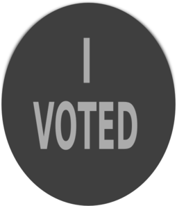 I Voted 2 Clip Art