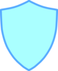 Blue And Yellow Shield Clip Art