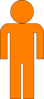 Orange Man Clip Art