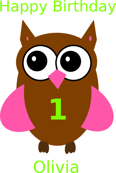 green owl clip art - photo #28