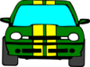 Green Car Clip Art