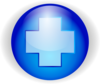 Blue Cross Clip Art